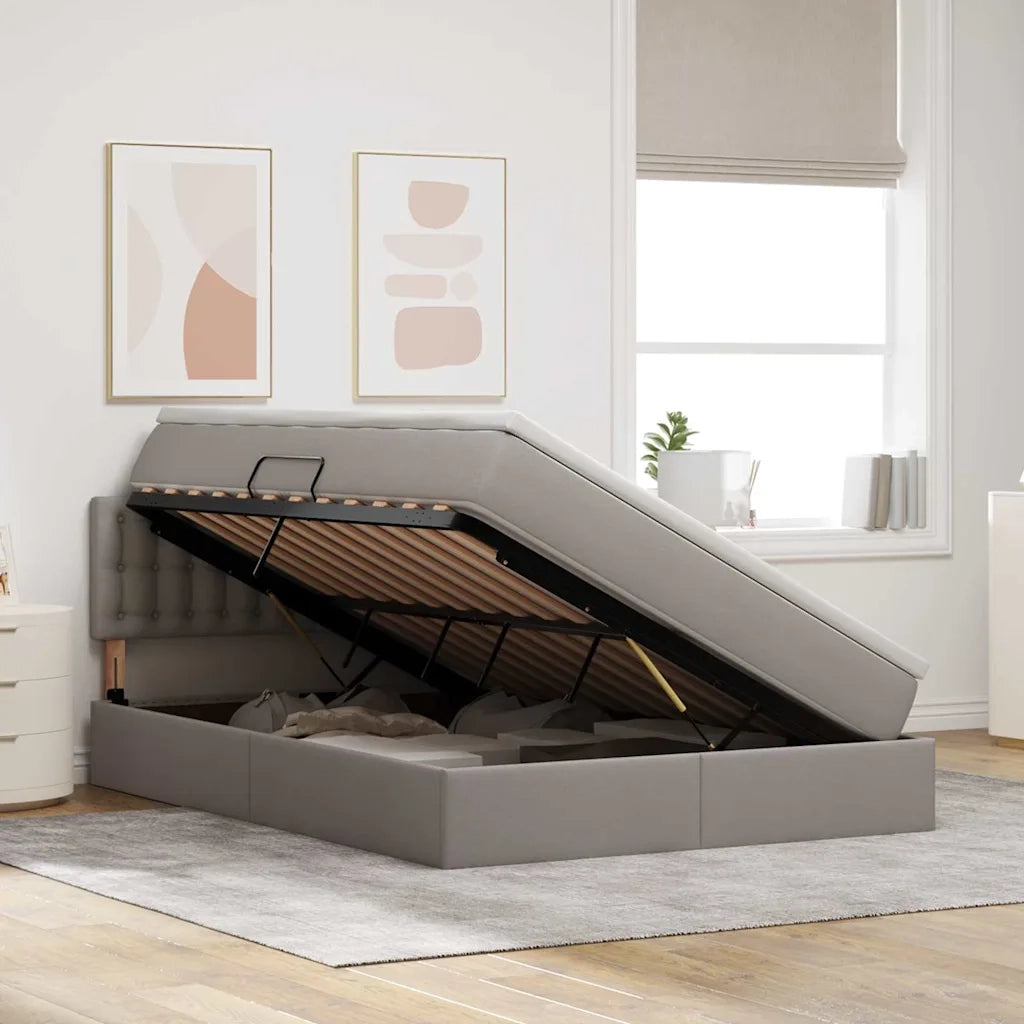 Letto con contenitore e materasso Talpa 140 x 200 cm