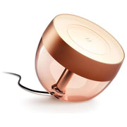 Philips by Signify 8719514411586 Philips Hue White and Color ambiance Iris Lampada da tavolo intelligente LED dimmerabile con 16 milioni di colori Bluetooth Zigbee colore Rame