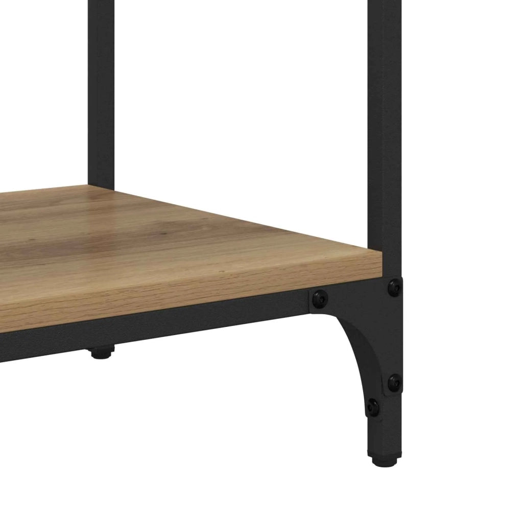 Tavolo consolle Rovere artigianale 75 x 34,5 x 75 cm