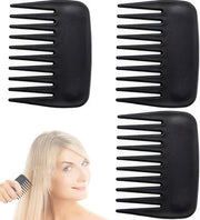 Kam per capelli professionale antistatico - stile con denti larghi - portatile - resistente al calore - leggero e duraturo