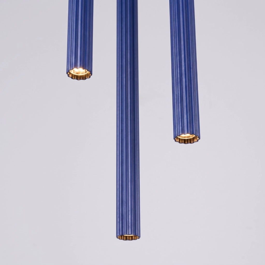 Lampada a sospensione ARCHE 3P oltremare