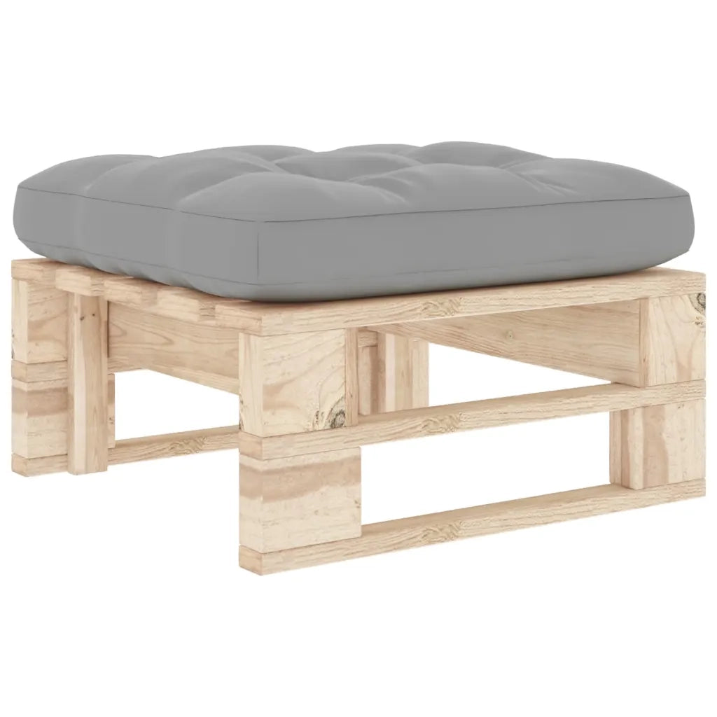 Ottomana da Giardino Pallet in Legno di Pino Impregnato CFW6751084
