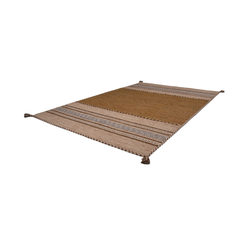Tappeto in Cotone Alhambra Native 325 Marrone