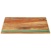 Piano Tavolo Rettangolare 70x80 cm 25-27 mm Legno di Recupero 286060