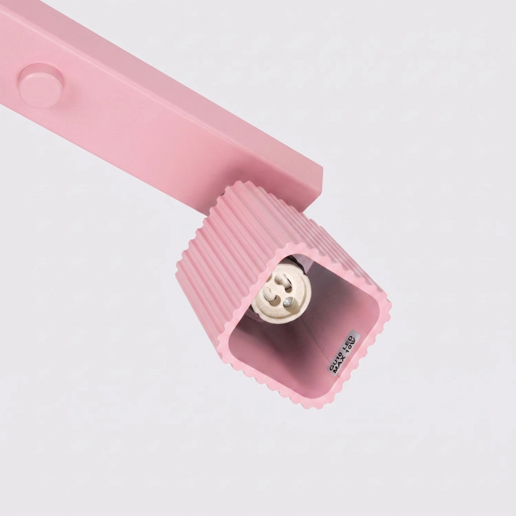 Plafoniera RAYO 4L rosa