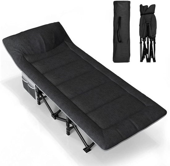 Letto da campeggio, letto per esterno, pieghevole, ampio, letto pieghevole, letto da campeggio per esterno, letto per esterno, giardino, interni