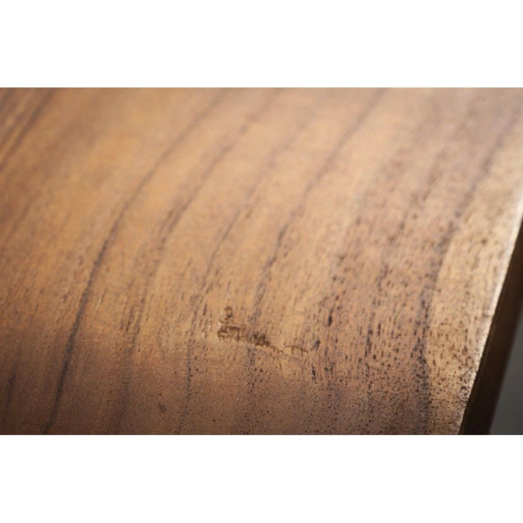 Tavolo da pranzo SCANI 200 cm – Piano in legno massello di acacia verniciato e struttura abbinata