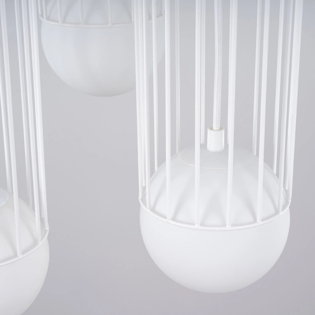 Lampada a sospensione GELIDA tripla bianca 3xG9 Pure Lume