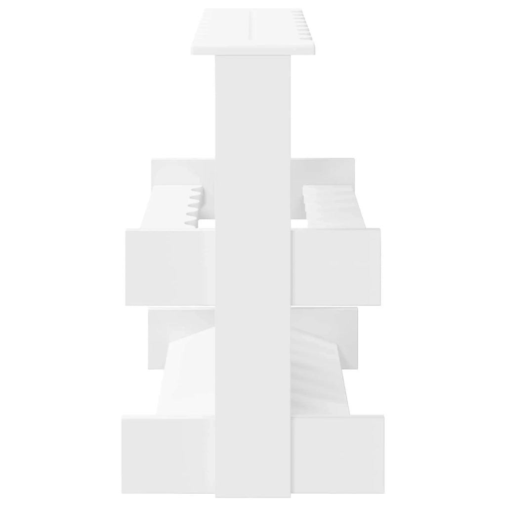 Supporto per stecche da biliardo Legno ingegnerizzato Bianco 3429734