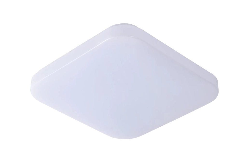 Lucide OTIS quadrata plafoniera LED 22W 3000K bianca 28cm