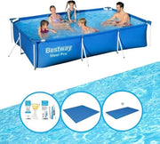 Piscina in Acciaio Steel Pro 300x201x66 cm - Kit di Piscina