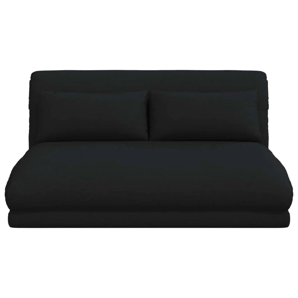 Sedia a pavimento regolabile Nero Tessuto