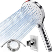 Douchekop 16 M - alta pressione doucheslang e set di testa amplificatore di pressione - bassa pressione - grande douchekop universale - slang 5 modalità - Power Flush Spray - pulizia