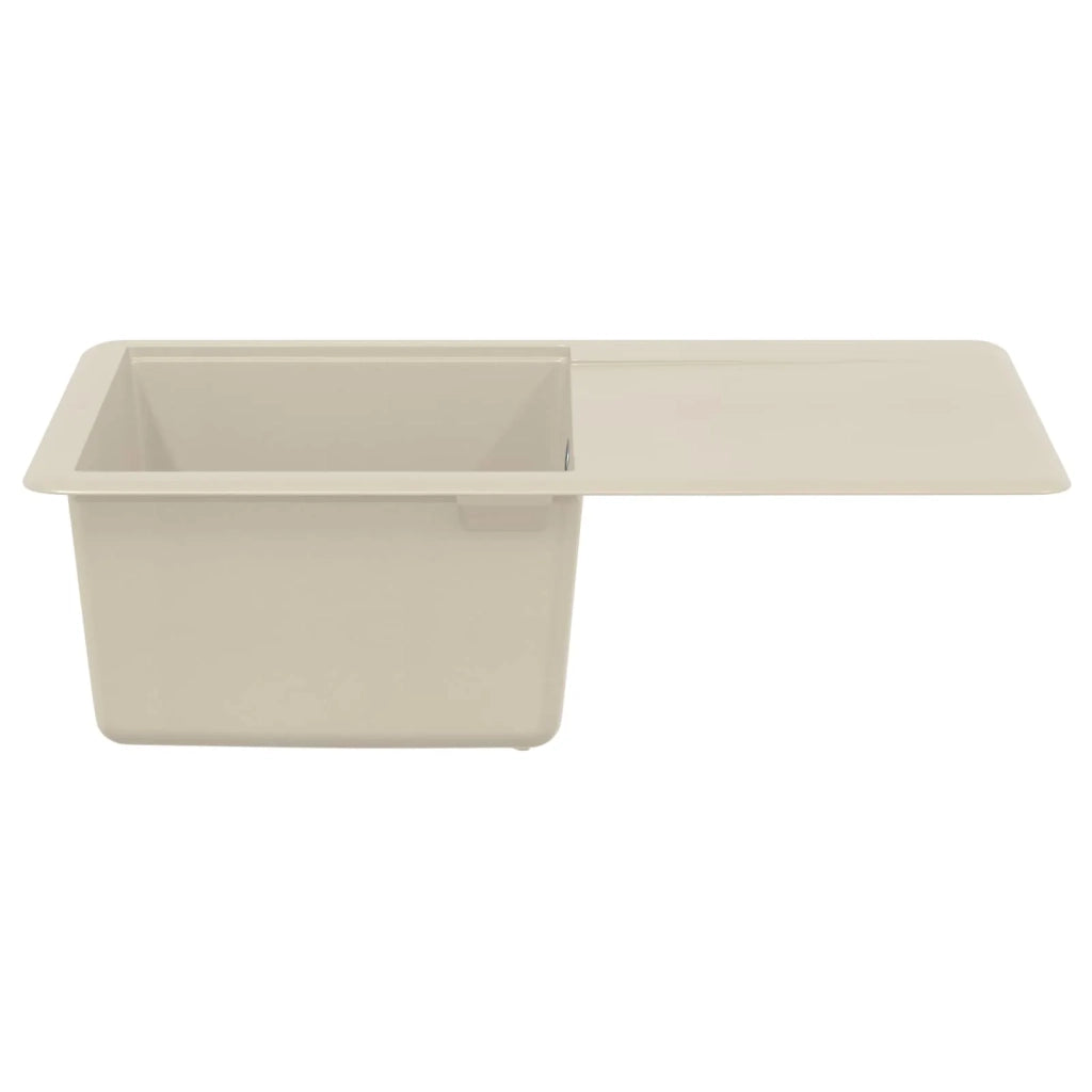 Lavello Beige 670 x 460 mm 80% Quarzo e 20% Resina 42028410