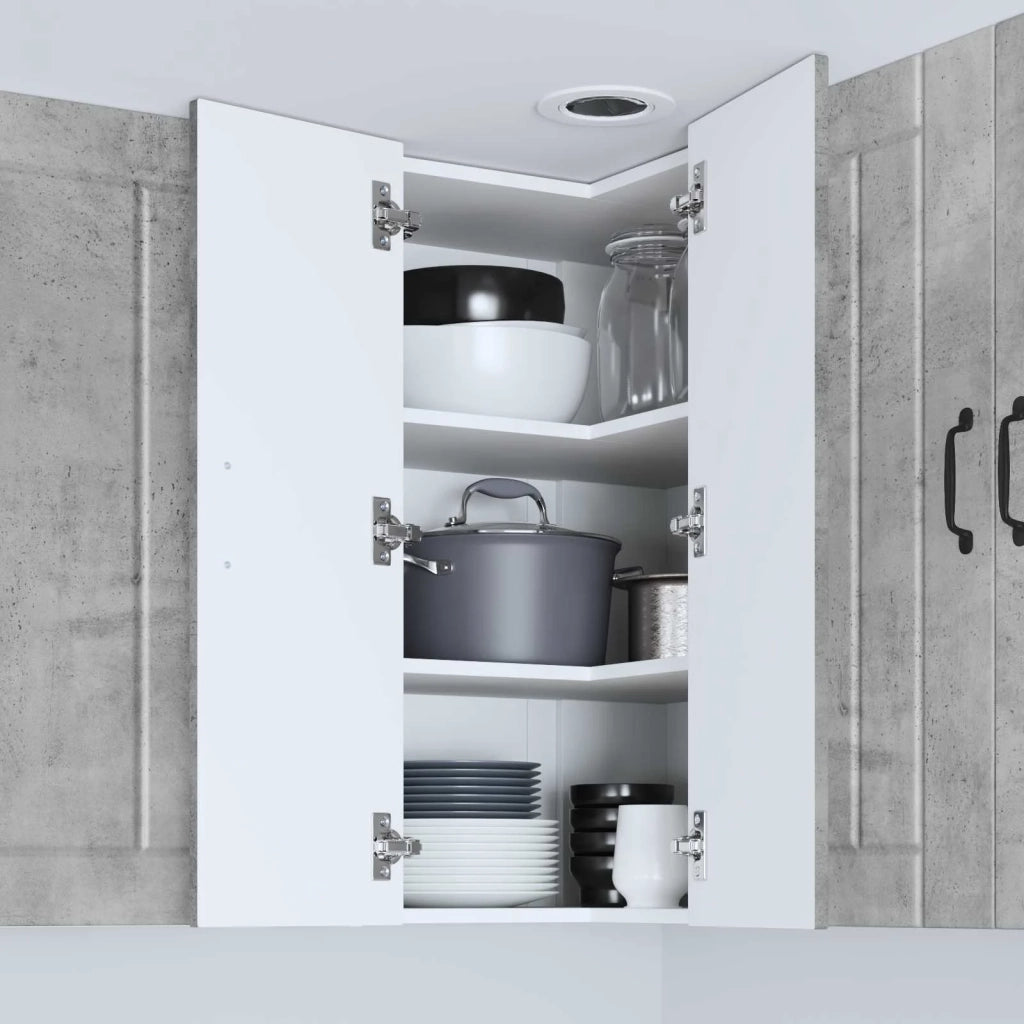 Pannello lavastoviglie Lucca Grigio Cemento 57 x 57 x 80 cm 885078