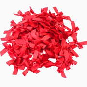 Decorazioni per Feste - 300 pezzi - Rosso - Strisce Satin - 3 x 3 cm - Ideali per Matrimoni e Feste