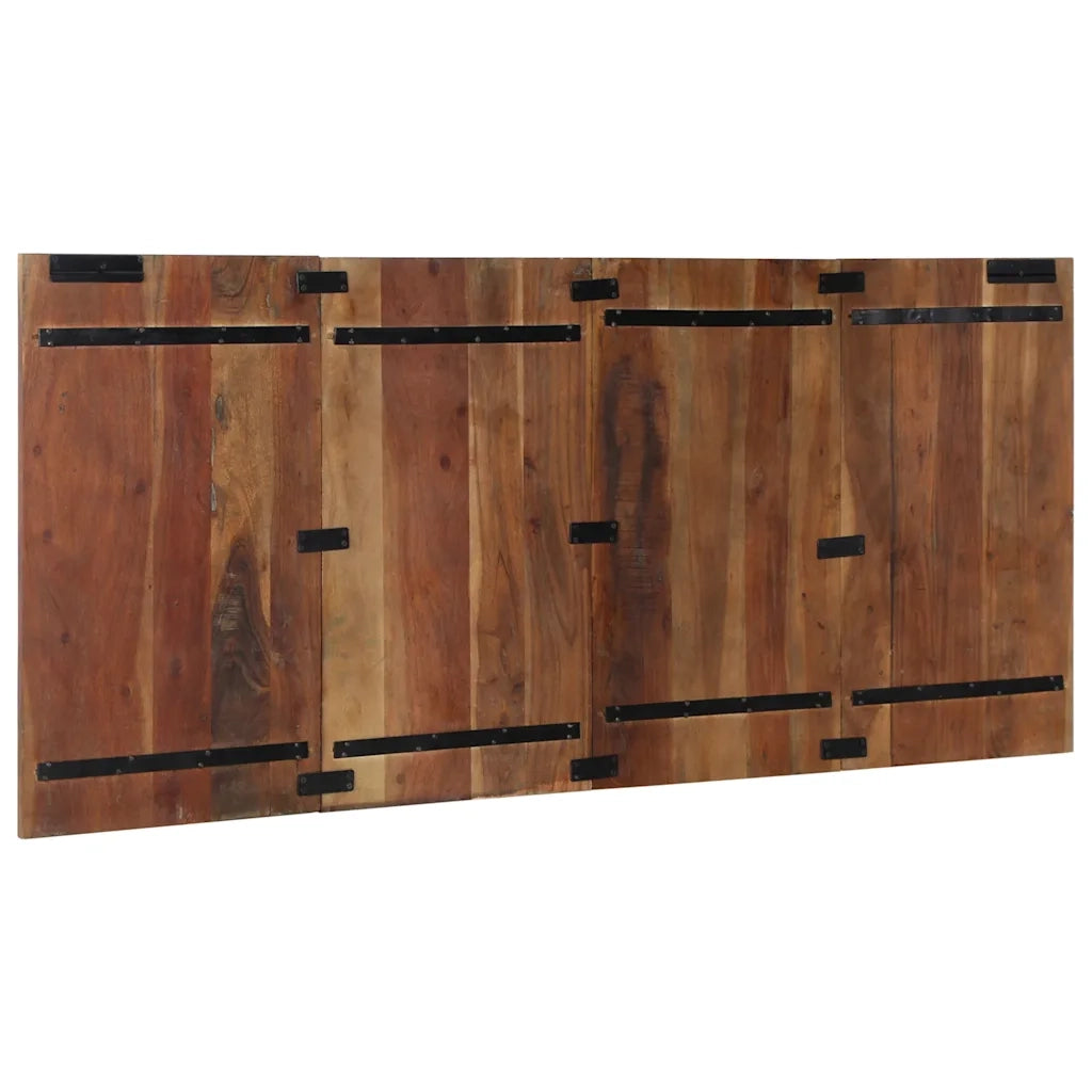 vidaXL Testiera Multicolore 180 cm in Legno Massello Recupero