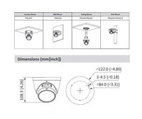 DAHUA TELECAMERA DOME 4.0 MEGAPIXEL HD | IPC-HDW2431T-ZS-S2 - Dahua