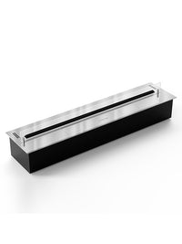 DALEX 1000 - Bruciatore Automatico a bioetanolo con telecomando e sistema controller app - Acciaio lucido