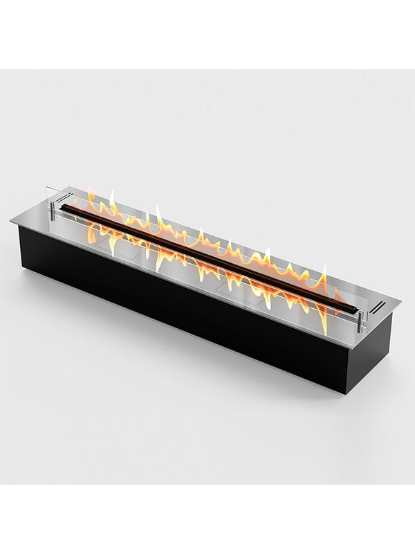 DALEX 1000 - Bruciatore Automatico a bioetanolo con telecomando e sistema controller app - Acciaio lucido