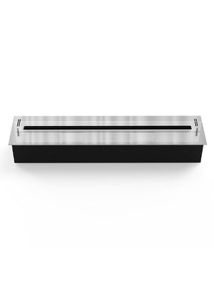 DALEX 1000 - Bruciatore Automatico a bioetanolo con telecomando e sistema controller app - Acciaio lucido