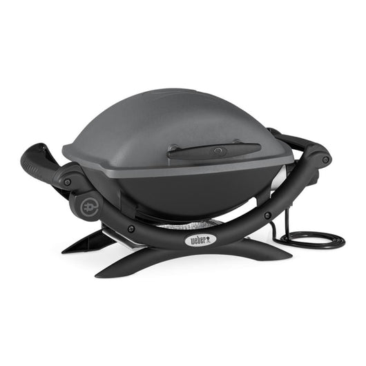 Weber q 1400 2200 w barbecue elettrico da tavolo grigio - 52020053