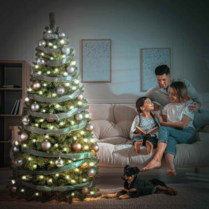 Dasher - Albero di Natale in PVC ø125 x 240H cm, 1550 rami