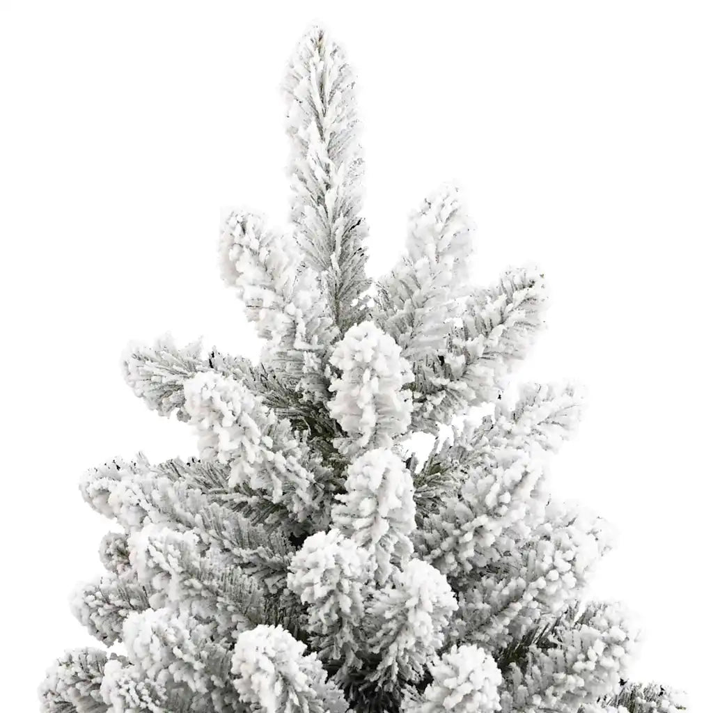 Albero di Natale artificiale con 300 LED Verde e Bianco 210 cm 3395758