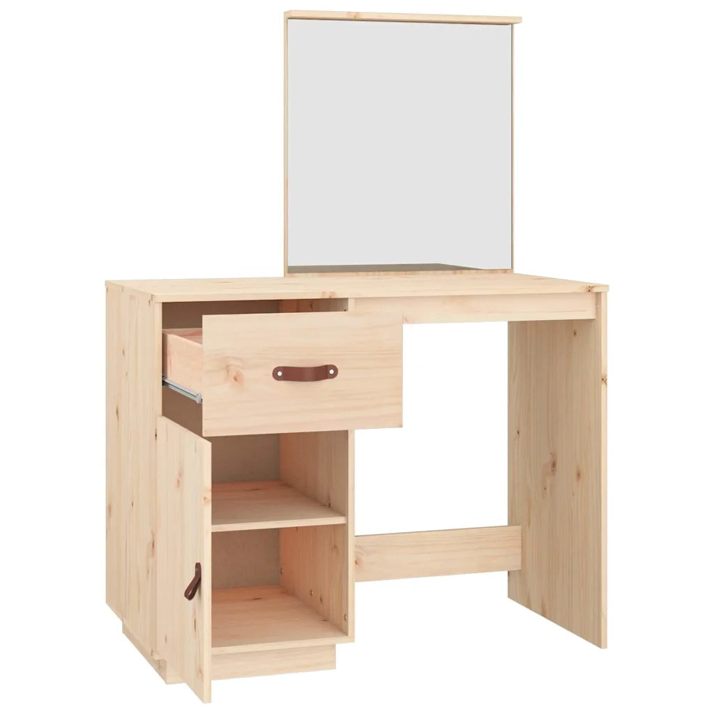Toeletta 95x50x134 cm in Legno Massello di Pino cod mxl 63559