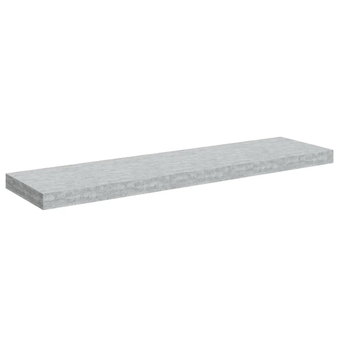 Scaffali a Parete 2 pz Grigio Cemento 90x23,5x3,8 cm in MDF cod mxl 33214
