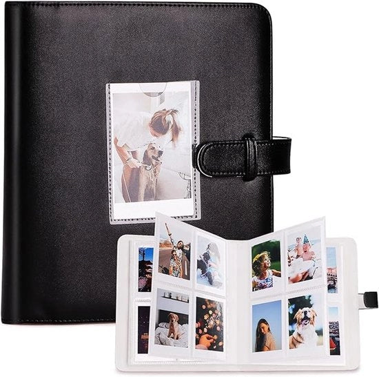Album di foto - 1 pezzo - Inseribile fino a 272 foto - Opener per foto - Libro di foto - Album mini - Album di foto in busta - Libro di foto - Memo - Libro di foto con adesivo - Accessori - Adatto per Instax e Polaroid - Nero 

Modello: 
272 foto
1 pezzo