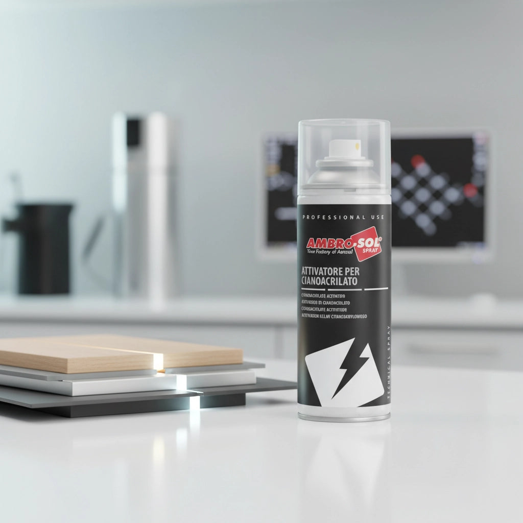 Attivatore spray per adesivi cianoacrilici 200 ml