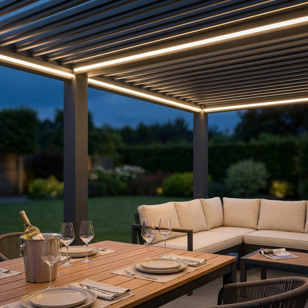 Led rgb per pergola bioclimatica - TONY