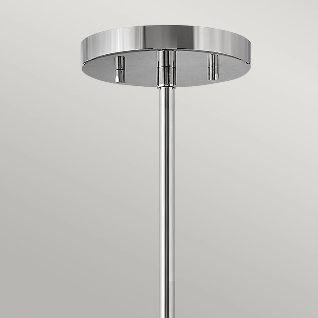 Plafoniera Graham nichel lucido 3xE14 40W Ø40,6cm Hinkley