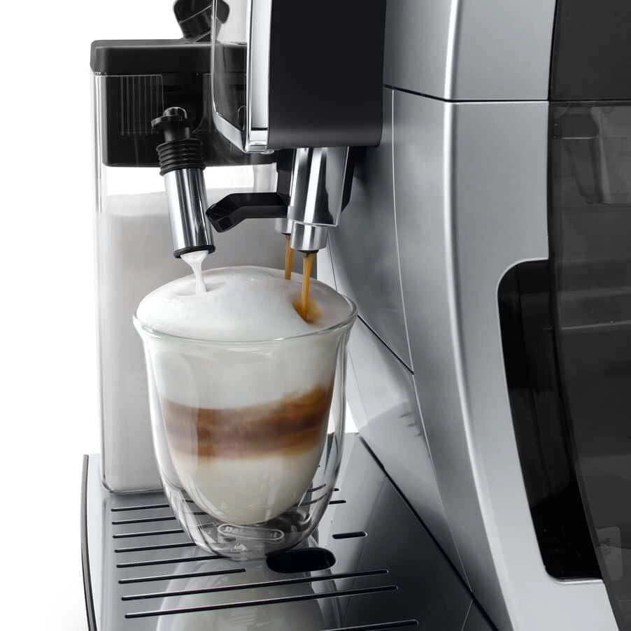 DeLonghi Macchina Caffe' Automatica 1.8L ECAM380.85.SB Nero e Argento