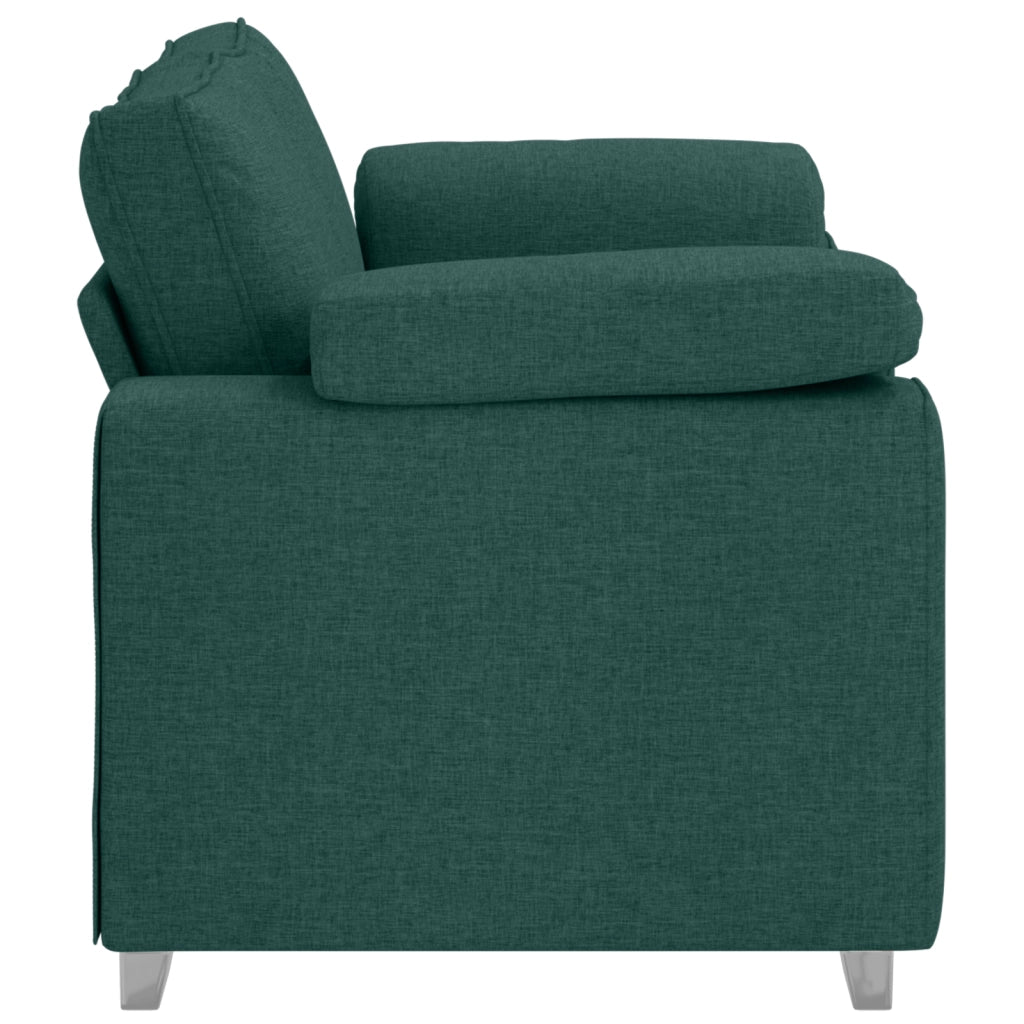 Divanetto  Verde Scuro 120 cm in Tessuto