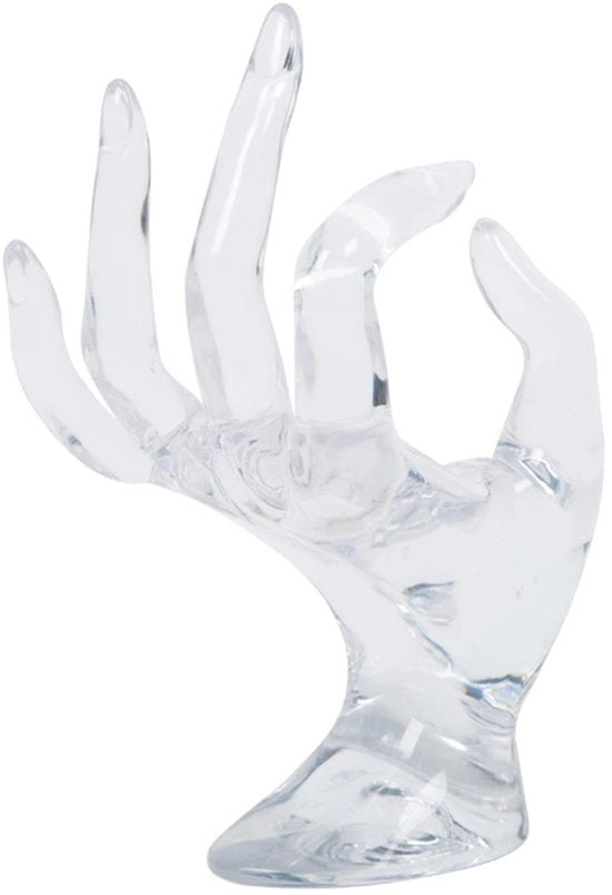 Sistema di Organizzazione per Gioielli - Supporto per Anelli - Elegante Porta Orecchini e Bracciali - Translucido - Adatto per...
