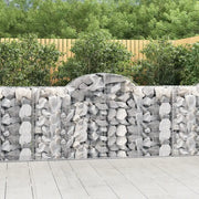 Cesti Gabbioni ad Arco 18 pz 200x50x100/120 cm Ferro Zincatocod mxl 100070