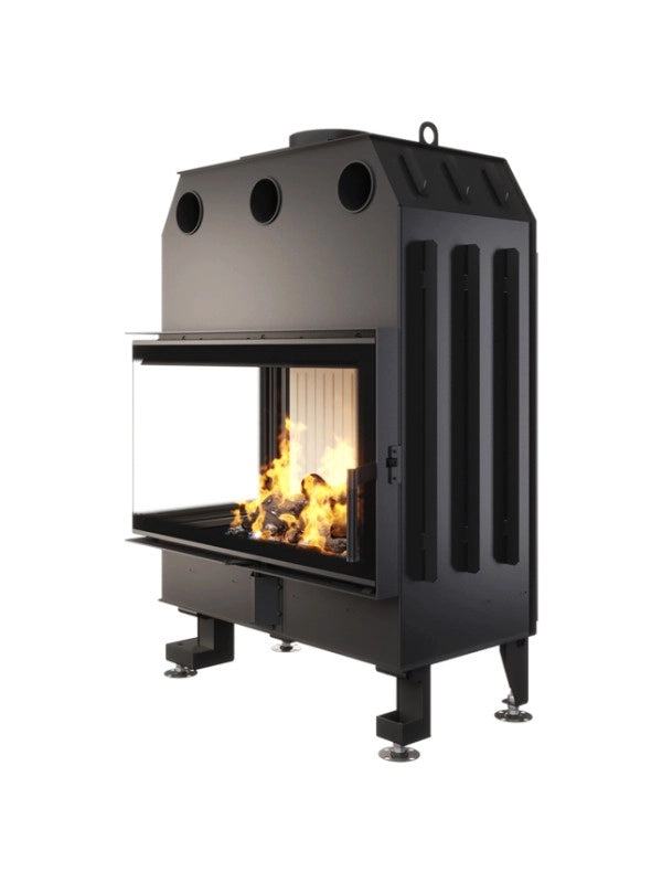 Caminetto ad angolo Inserto Apertura sinistra Energy 85x50x47 (17 kW) ECO