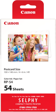 ORIGINAL Canon Value Pack differenti colori RP-54 8567B001 ~54 Seiten