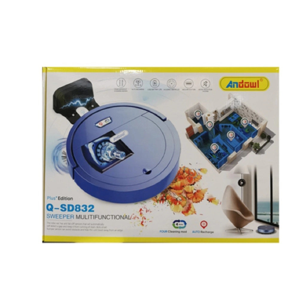 Trade Shop - Spazzatrice Robot Aspirapolvere Elettrica Intelligente Multifunzione Q-sd832 -