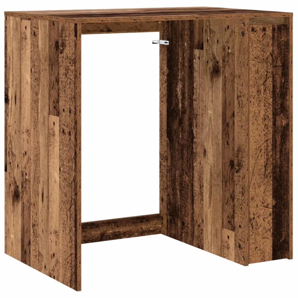 Mobiletto per lavatrice con porta Legno vecchio 87 x 60 x 89 cm 8006806