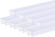 Protezione per Porta in PVC - 8 Pezzi - Protezione di Contatto - Protezione per Porta di Casa - Protezione contro la Sfregio