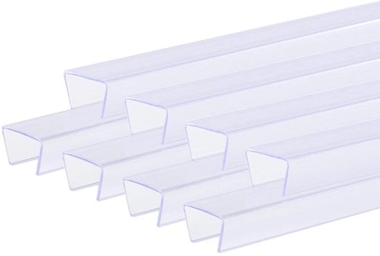 Protezione per Porta in PVC - 8 Pezzi - Protezione di Contatto - Protezione per Porta di Casa - Protezione contro la Sfregio