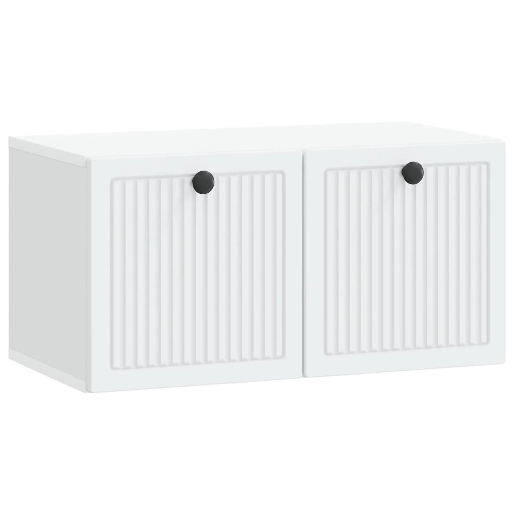 Mobile Porta TV da Muro Bianco 59,5 x 31 x 30 cm 898025
