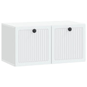 Mobile Porta TV da Muro Bianco 59,5 x 31 x 30 cm 898025