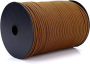 Paracord in Polipropilene 100m 9 Fili Massiccio Paracordo per Attività Outdoor di Emergenza Paracordo Compattibile Leggero Paracadute per Sport Estremi - marrone