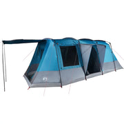 Tenda da Campeggio | Tenda Familiare a Tunnel per 4 Persone Blu Impermeabile