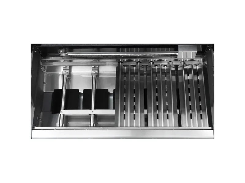 Barbecue a Gas Generation INX 426 - 4 Fuochi Inox con Fornello Laterale