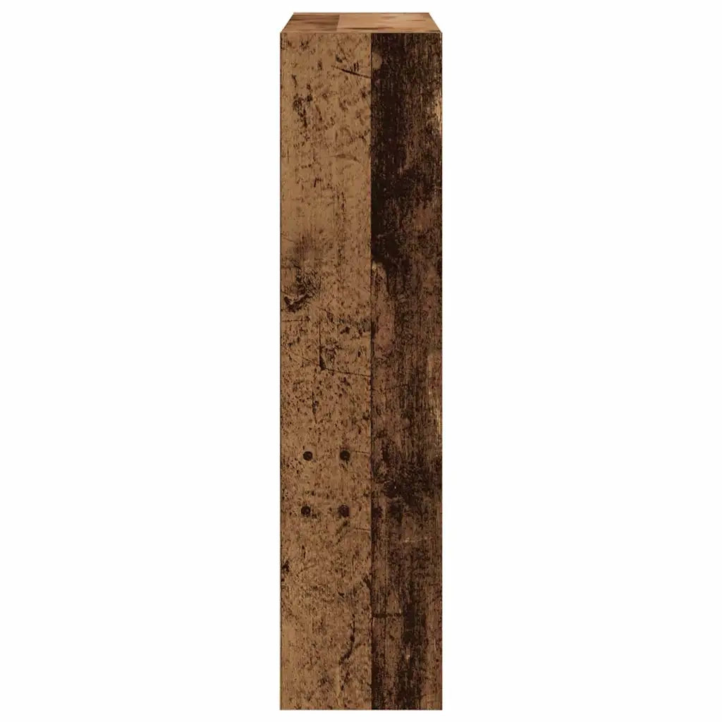 Mobile per scarpe con porta-Scarpiera Legno vecchio 80 x 21 x 87,5 cm
